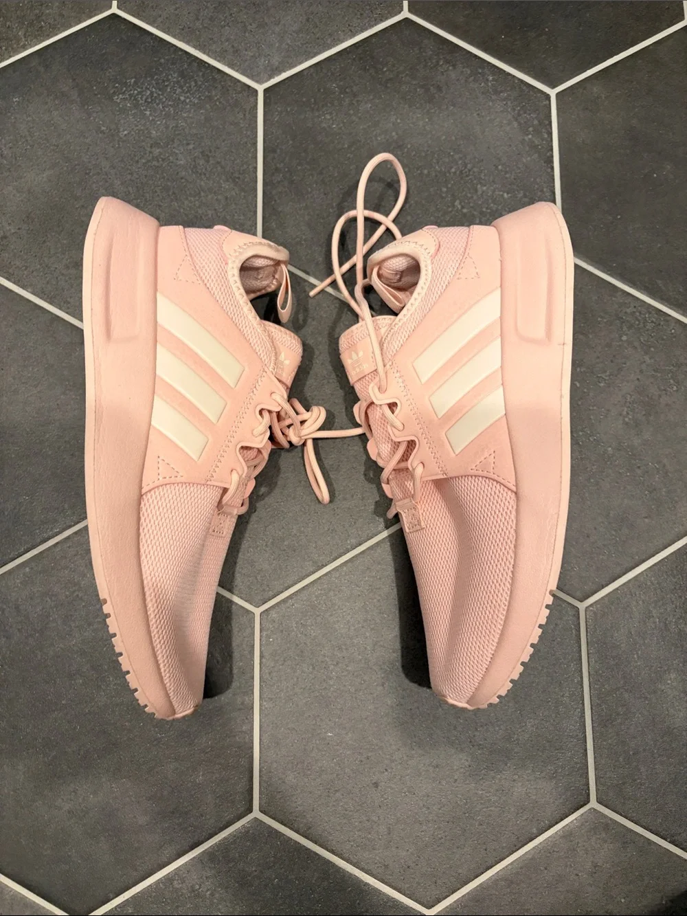 ADIDAS Girls' X_PLR J Icey Pink Sneakers Size 5
